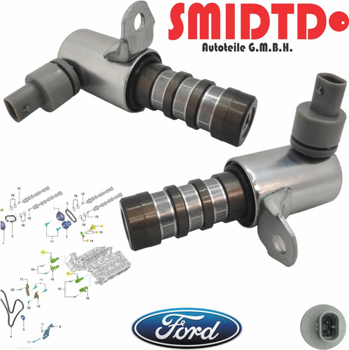 Valvulas Vvt Derecha Escape Ford Transit 350 3.7l V6 15 Imp