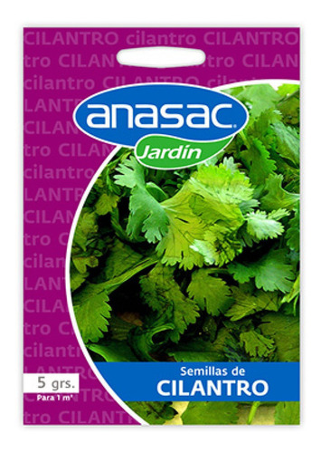 Semilla De Cilantro 5 Gramos Anasac