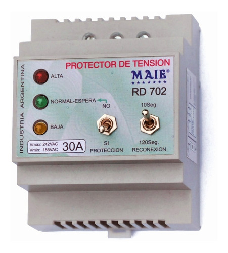 Protector De Tension Maie Rd702 30a Riel Din