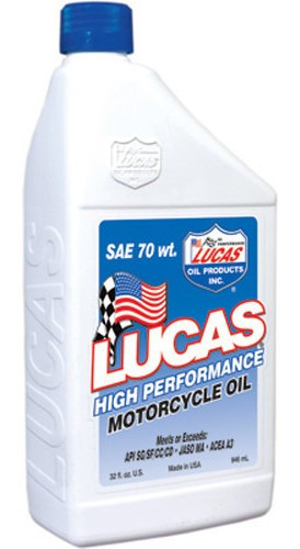 Aceite Lucas Alto Rendimiento 70wt Qt