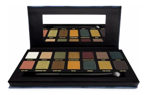 Sombras W7 On The Rocks - G A Color De La Sombra Multicolor