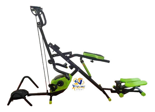 Total Revomax Crunch 6en1 +escaladora´+ligas+disco+bicicleta