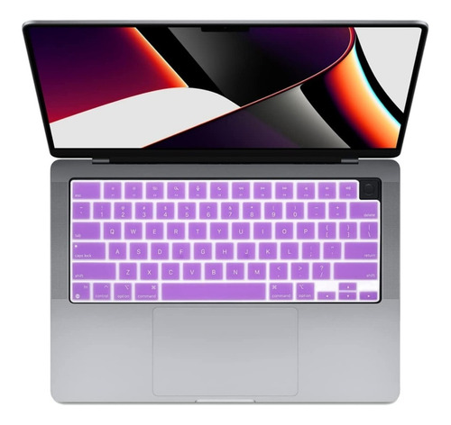 Membrana Protector Silicona Para Mac 14.2 Pro A2442 2021 New