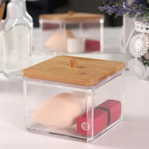 Imagen 4 de 6 de Organizador Cosmetico Maquillaje Baño De Acrilico