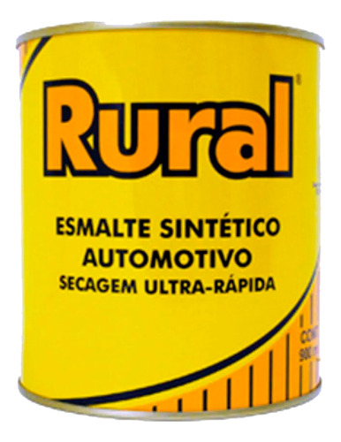 Tinta Esmalte Automotivo Amarelo Massey Ferguson 900ml Cor Cinza-escuro