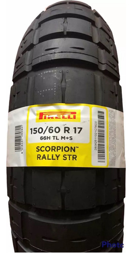 Llanta 150 60 R17 Pirelli Scorpion Rally Str