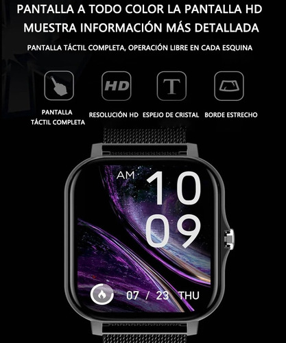 Reloj Inteligente Bluetooth Resistente Al Agua Con Llamadas