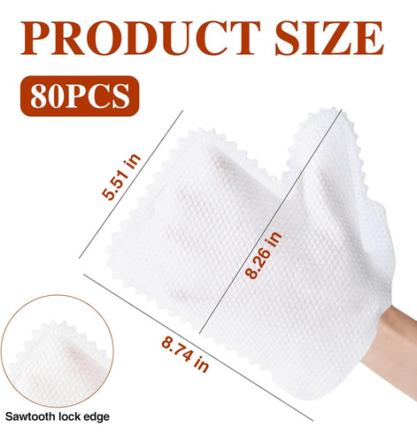 Guantes De Microfibra Blanca Reutilizables Para Limpiar