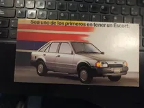 Comprar Folleto Catálogo Ford Escort Original Impreso. Colección 