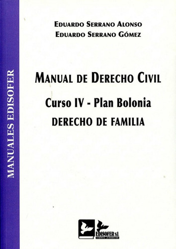 Manual De Derecho Civil (curso Iv-plan Bolonia)