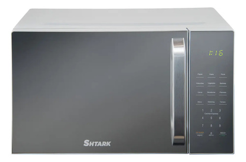 Microondas Shtark Sht25l 25l 900w Plateado Espejo
