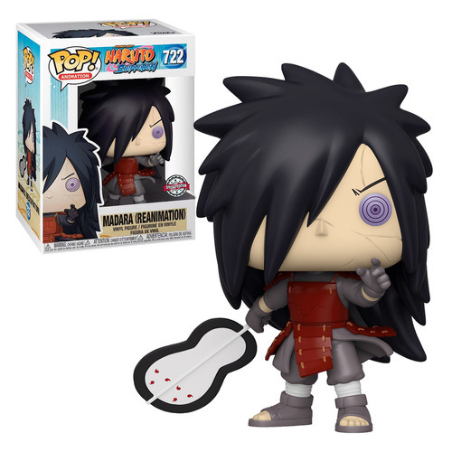 Funko Pop Madara Uchiha Resucitado #722 Naruto Shippuden Anime Figura De Accion Original