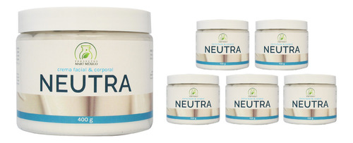  Crema Facial & Corporal Neutra Sin Aroma (400g) 6 Pack