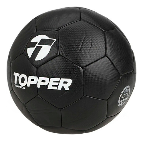 Pelota Topper Futsal N4 Negra Retro Ii 