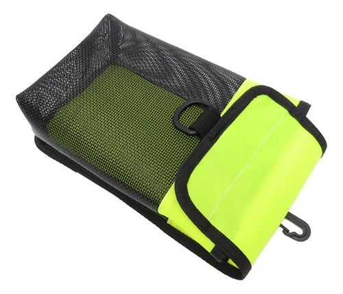 Bolsa De Soporte De Malla Pequeña Amarillo Fluorescente