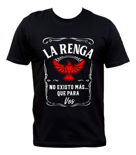 Remera Negra La Renga El Rito De Los Corazones Sangrando