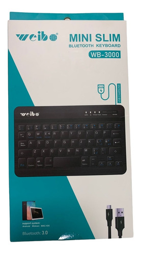 Mini Teclado Bluetooth Weibo