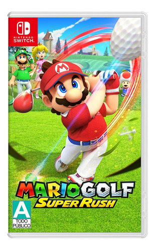 Videojuego Nintendo Switch Mario Golf Super Rush Físico