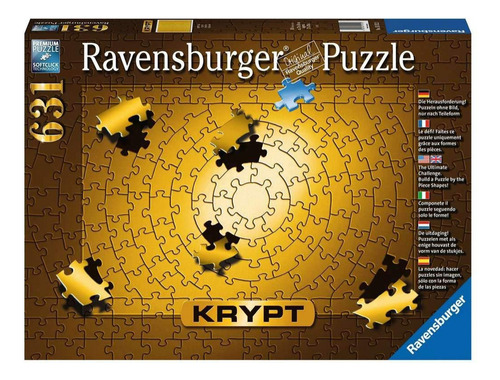 Ravensburger Puzzle Cripta Dorada 631 Piezas