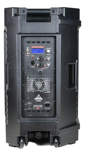 Caixa De Som Ativa 700w Dsp Abs 15 Polegadas Leacs