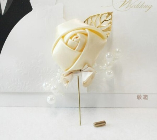 Boutonniere Ramillete Novio - Stock