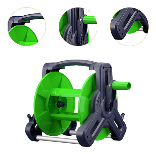 Carrito Para Enrollar Mangueras De Sin Manguera De Agua