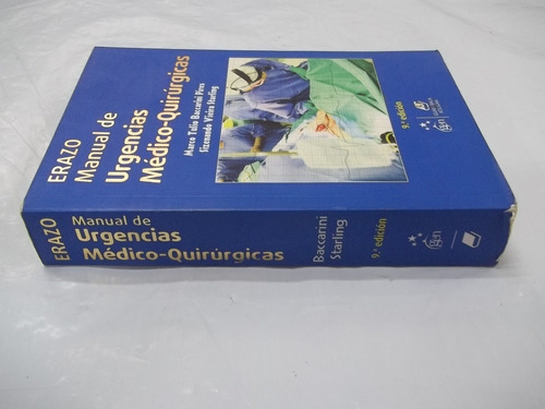 Livro Urgências Médico-quirúrgicas 9ª Edição - Outlet