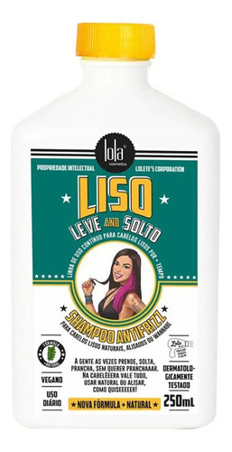 Lola Cosmetics Liso, Leve E Solto Kit - Shampoo + Máscara