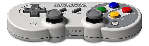 Controle Joystick Sem Fio 8bitdo Sf30 Pro Cinza Cinza