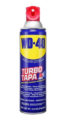Wd-40 Aflojatodo De 13.2 Oz. C/turbo Tapa