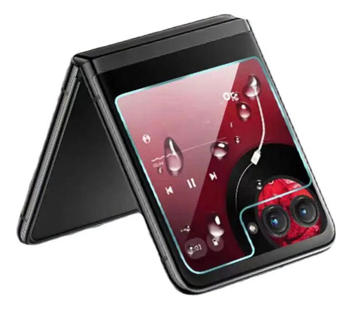 Mica Cristal Protector Moto Razr 40 Ultra Camara Pantalla