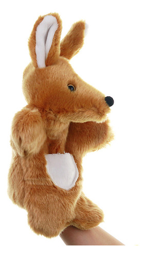 Marioneta De Mano Con Forma De Canguro, Muñecos De Mano De C