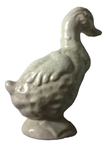 Antiguo Salero De Porcelana, Forma De Pato