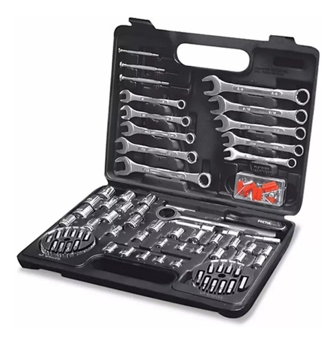 Juego Kit 100 Piezas Tubos Llaves Accesorios Pretul 22980