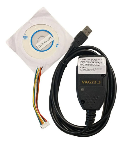 Imagen 3 de 8 de Scanner Compatible Con Vag Com Ultima Versión Vw Audi Seat