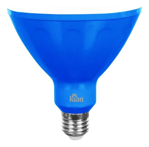 Lâmpada Led Par38 16w Base E27 Bivolt (verde, Amarelo E Etc) Cor Da Luz 4. Azul