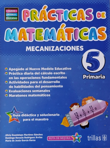 Practicas De Matematicas 5 Primaria Mecanizaciones 