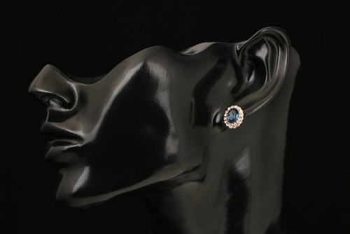 Aretes Modelos Con Swarovski Crystals Con Estuche En Stock