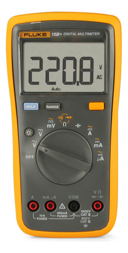 Fluke F15b+ - Multímetro Portátil Digital (4000 Cuentas)