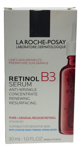 Antiarrugas Sérum Retinol B3 La Roche - Ml Momento De Aplicación Noche Tipo De Piel Sensible