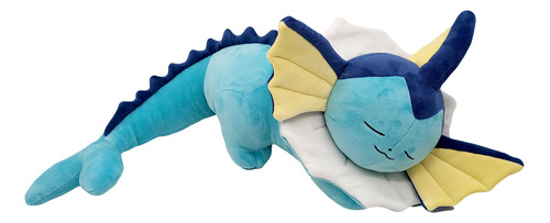 Sleeping Vaporeon Poké Peluche Muñeca Cumpleaño Regalo 50cm