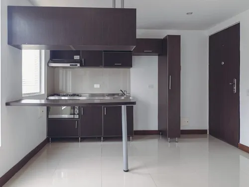 Apartaestudio Con Balcón Y Parqueadero Privado Cubierto