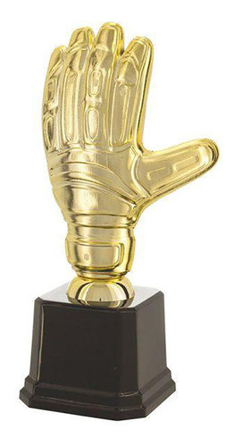 Troféu Melhor Goleiro Luvas Vitória Com Nota!!! Cor Dourado