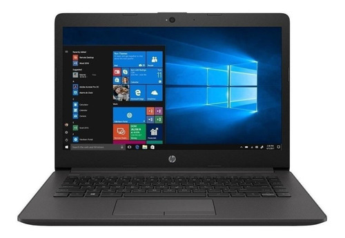 Imagen 1 de 6 de Laptop HP 240 G7 plateado ceniza oscuro 14", Intel Core i3 1005G1  8GB de RAM 1TB HDD, Intel UHD Graphics G1 1366x768px Windows 10 Home