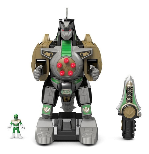 Dragonzord A Control Remoto Fisher-price Imaginext Power