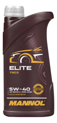 Aceite Motor Mannol Elite 5w-40 1l
