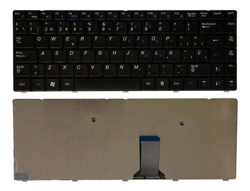 Teclado Samsung R420 Np-r440-ja04in Np-r440-ja04ru Negro Esp