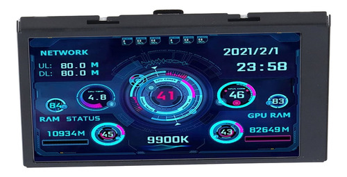 Imagen 3 de 10 de Conjunto De Monitor De Pantalla De 3,5 Pulgadas 360° Ips Gir