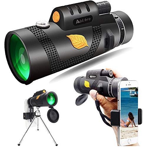 Telescopio Monocular De Alta Potencia 12 X 50 Prisma De...