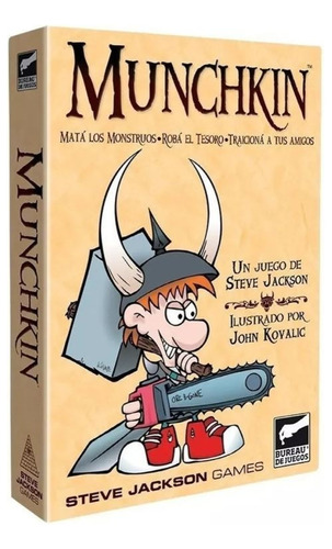 Juego De Cartas Munchkin Steve Jackson Games Buró